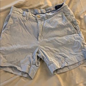 Polo Ralph Lauren Blue and White shorts